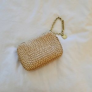 NEVER USED Eric Javits straw clutch